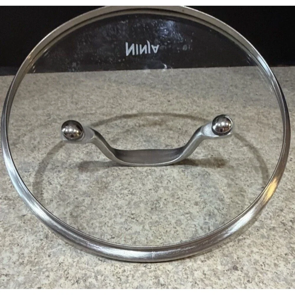 Ninja Replacement Glass Lid For Pot Pan 7” Inner Rim 7 1/2